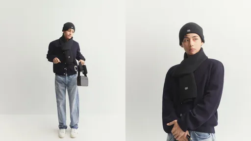 BTS V生日快樂! 同款CELINE針織帽+圍巾保暖還能解相思