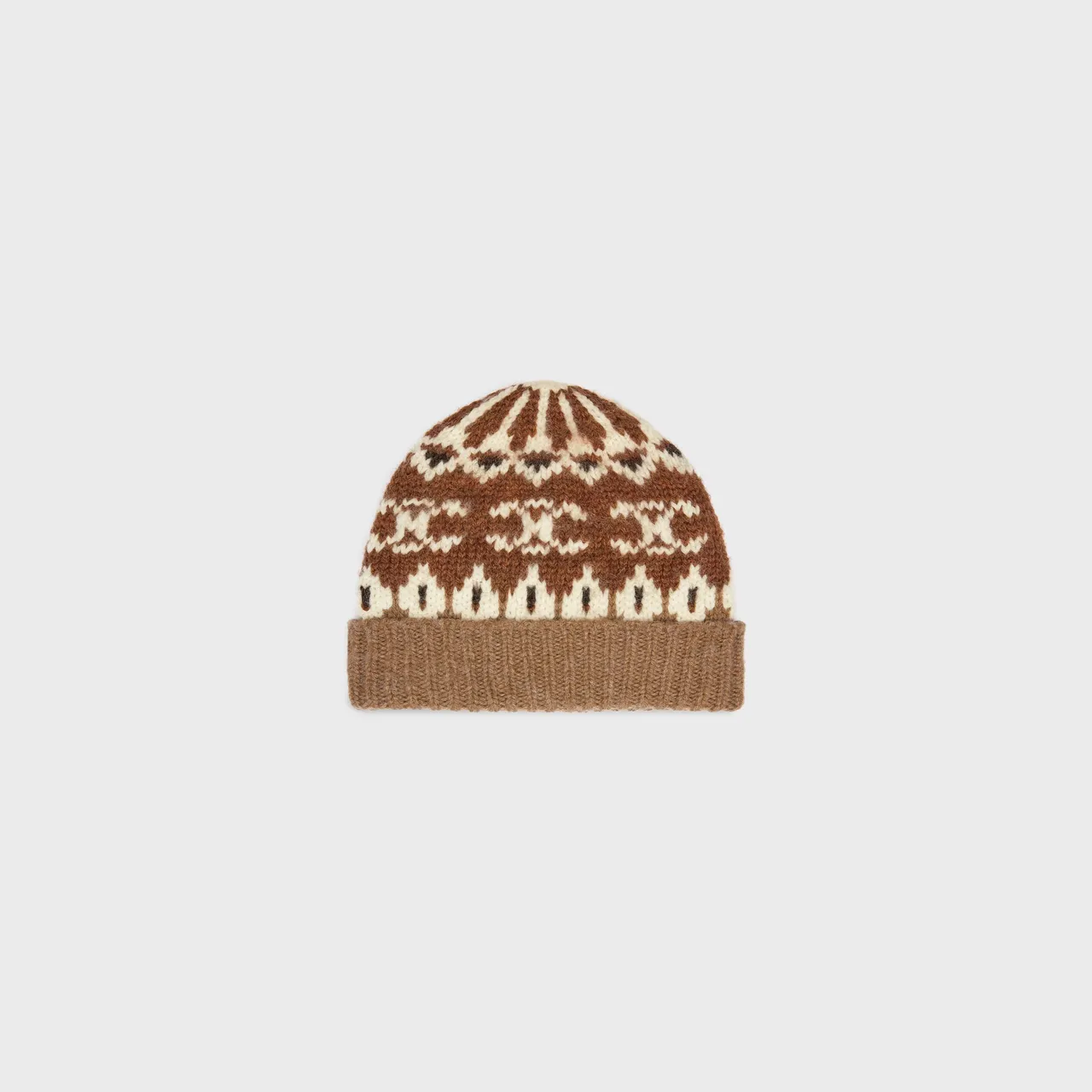 Triomphe費爾島羊毛針織帽,1萬6000元。品牌提供