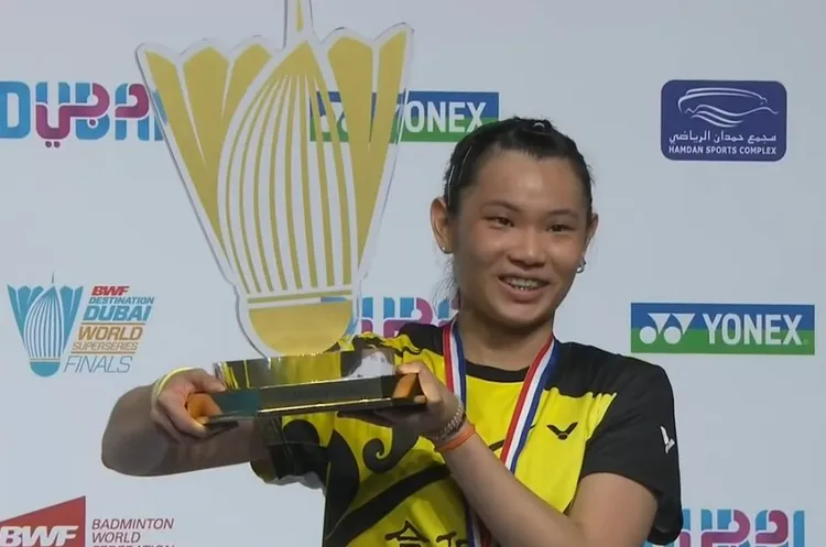 戴資穎20歲奪冠模樣。 翻攝Badminton Talk  X