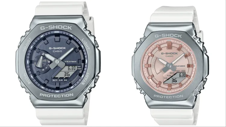 GM-2100WS（海軍藍）6500元、GM-S2100WS（粉紅）6000元。品牌提供