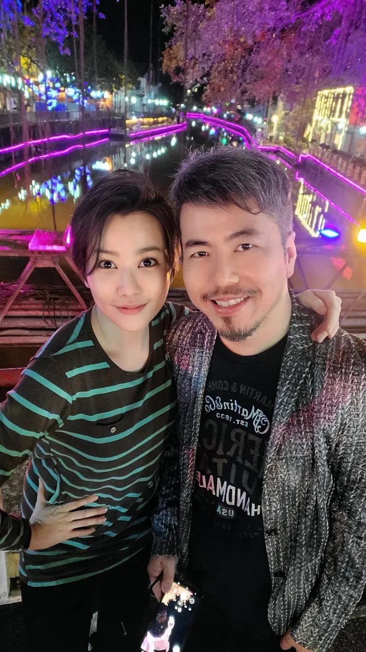 寇乃馨和黃國倫結婚14年，兩人感情甜蜜。翻攝自黃國倫臉書