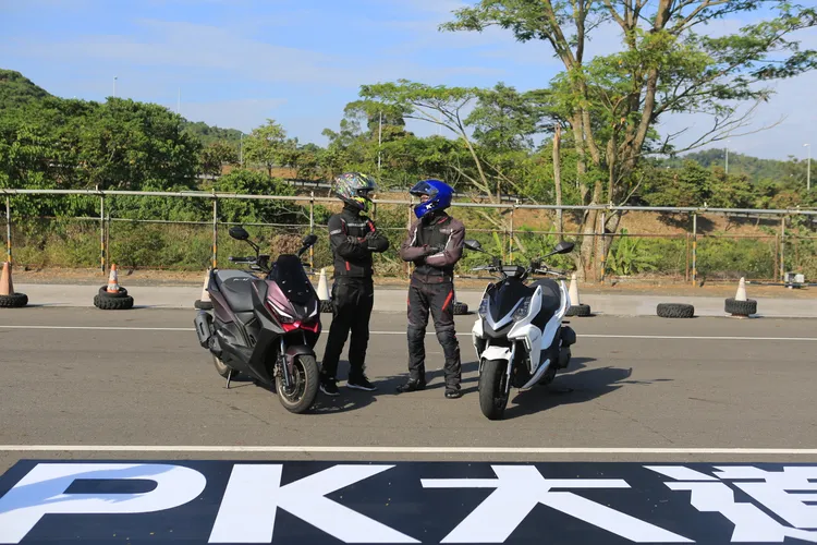 KYMCO ROMA GT將與SYM DRGBT同場對決。林浩昇攝