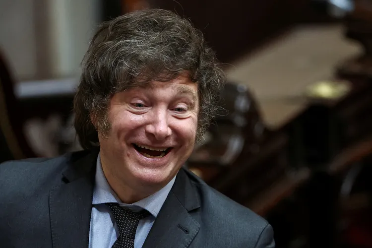 阿根廷總統當選人米雷伊。路透社