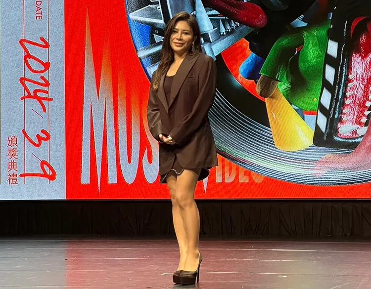 艾怡良談到林志玲暖心一面。娛樂中心攝