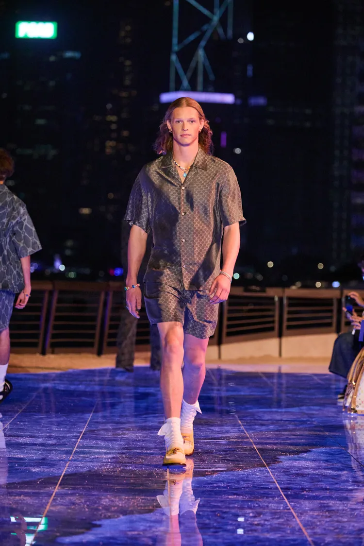 LV 2024早秋男裝系列。品牌提供