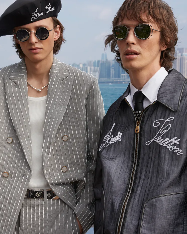 LV 2024早秋男裝系列細節。品牌提供