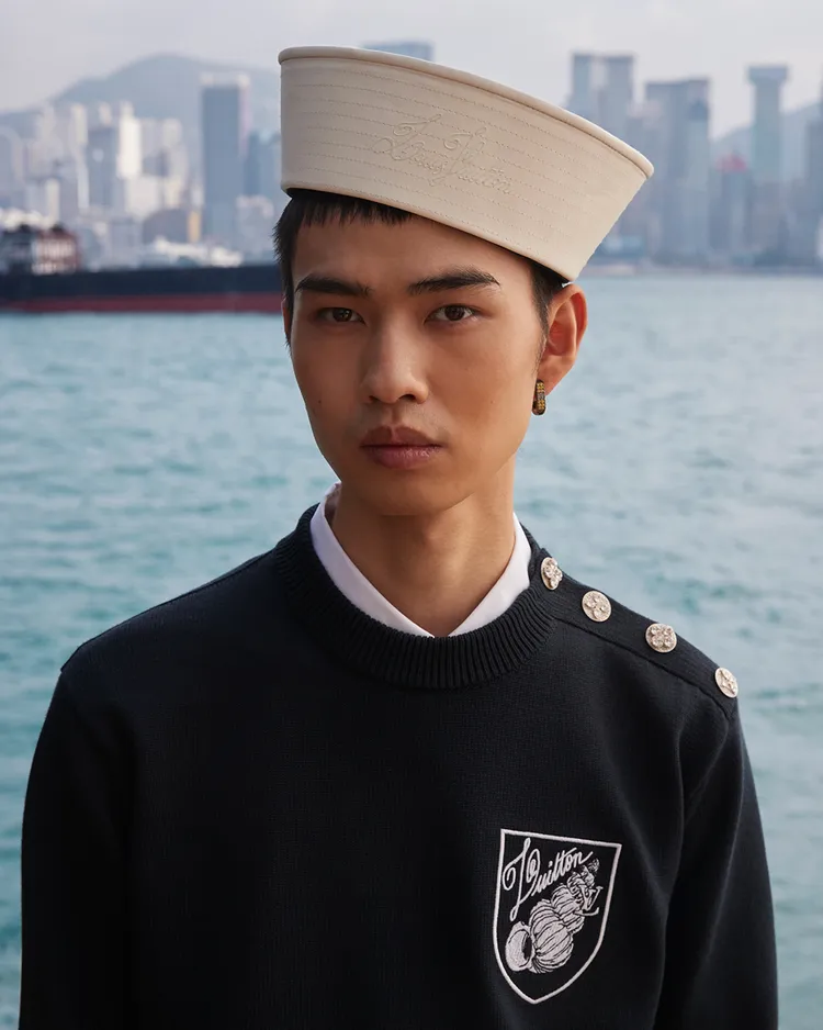 LV 2024早秋男裝系列細節。品牌提供