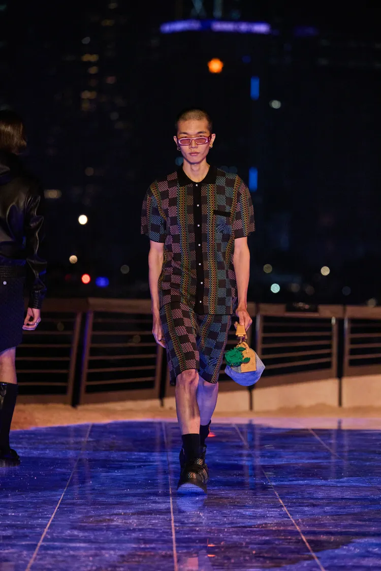 LV 2024早秋男裝系列。品牌提供