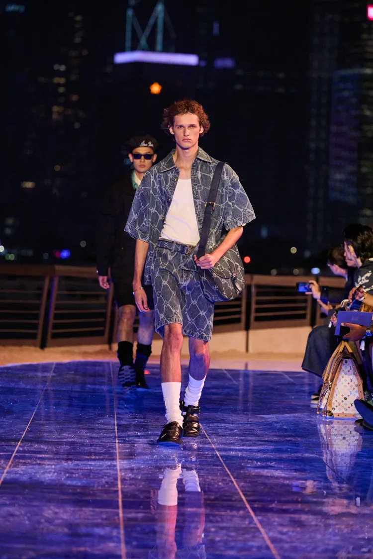 LV 2024早秋男裝系列。品牌提供