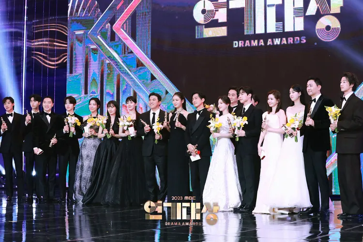 今年得主齊聚合照。翻攝MBC