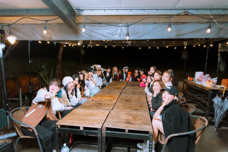 《未來少女》節目後團綜聚首。踢帕娛樂提供