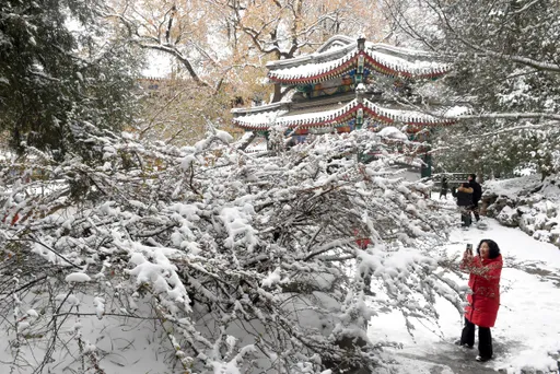 北京連續300小時都在零下 今午終於回升到冰點