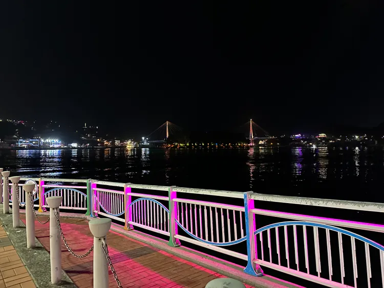 突山大橋美景。陳怡文攝