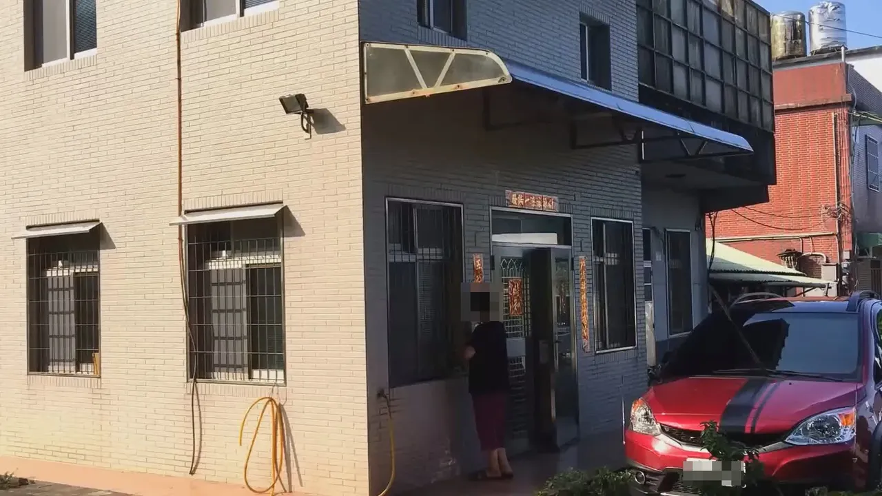 PTT鄉民轉發賴清德老家7年前有人拍攝的實景。翻攝自論壇PTT