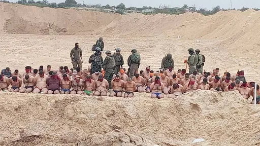 脫衣跪地!以軍羞辱「哈瑪斯」投降者照片瘋傳 人權組織公布實情