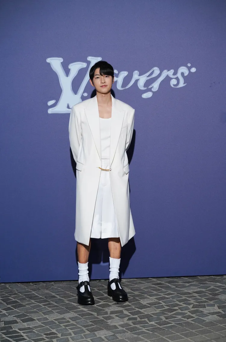 宋仲基。品牌提供