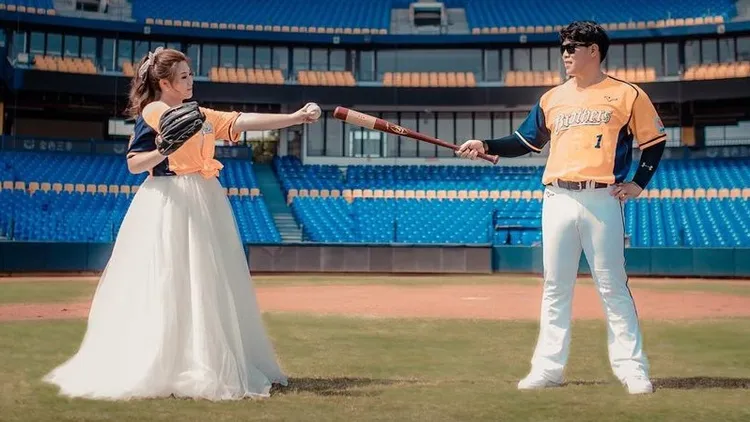 陳子豪和妻子「蓓蓓」楊欣蓓。翻攝自楊欣蓓IG