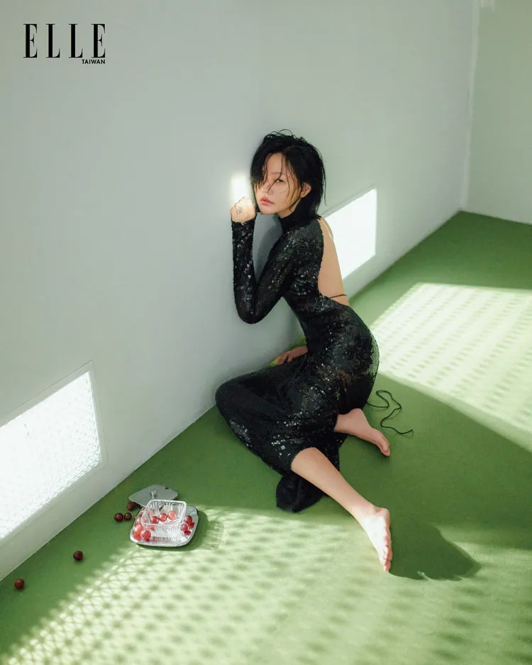 小S拍攝《ELLE》封面。《ELLE》國際中文版雜誌提供