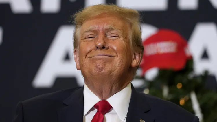 川普正準備參加2024美國總統大選。美聯社
