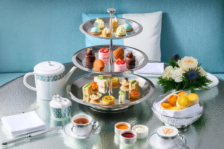 英式三層下午茶。品牌提供