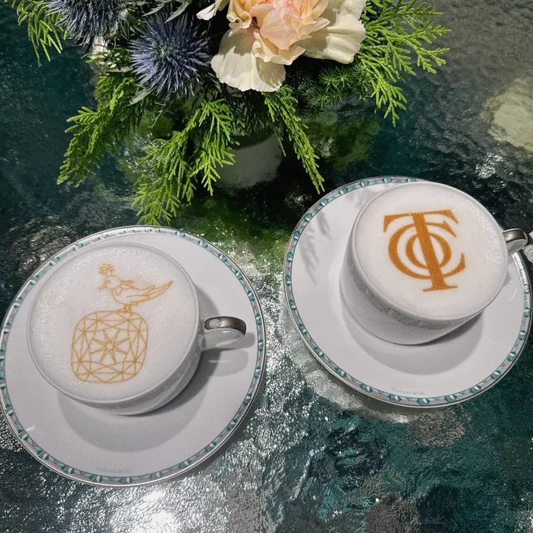 咖啡拉花也別出心裁。品牌提供