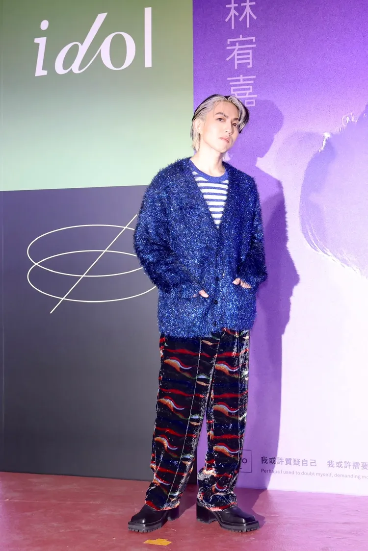 林宥嘉瘋狂示愛丁文琪。林林攝