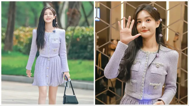 李一桐以1雙笑眼營造出俏麗感。翻攝BeautyFocus小紅書