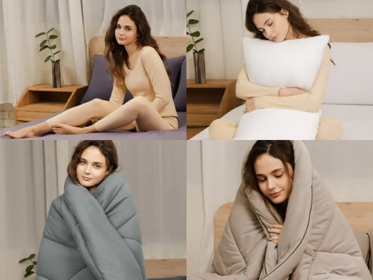 「Clo+升溫科技抗菌蓄熱暖心絨床包套組」及「Clo+升溫科技抗菌蓄熱暖心絨被」皆有七色可供選擇，是現下兼具顏質及品質的熱銷寢具首選。 