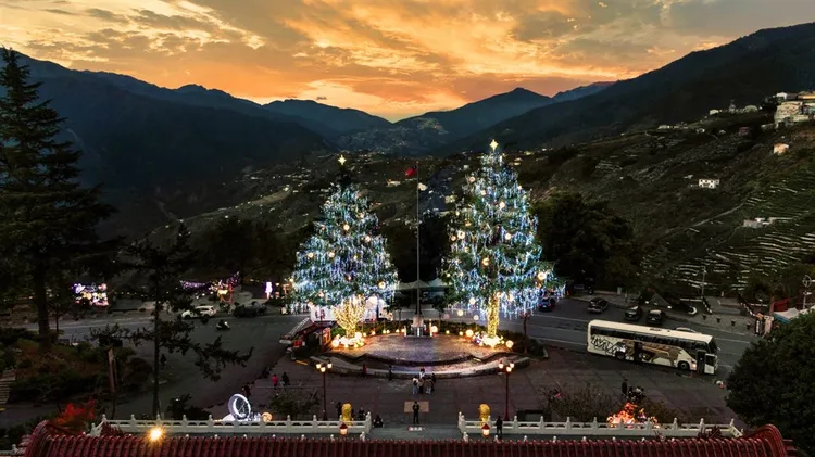 梨山跨年晚會。觀光署提供