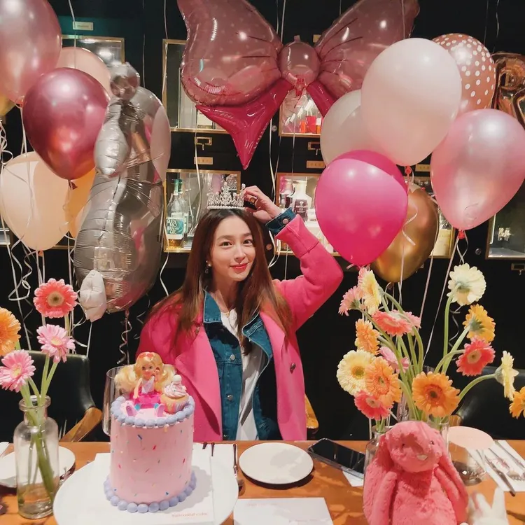 李珉廷生產前開心宣布肚中寶寶是女兒。翻攝李珉廷IG