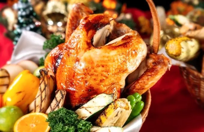 福容桃園機捷A8店3款聖誕禮籃2880元起。業者提供