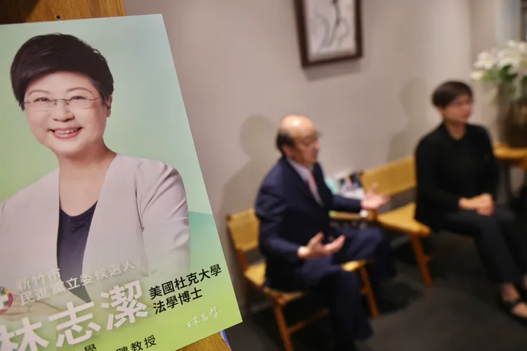 林志潔的政見可看見許多對母親的用心。林林攝