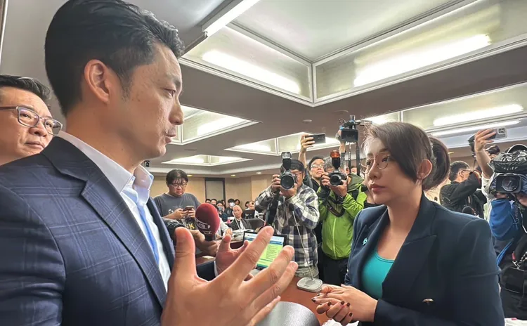 林珍羽建議蔣萬安不要因人設事。林珍羽提供