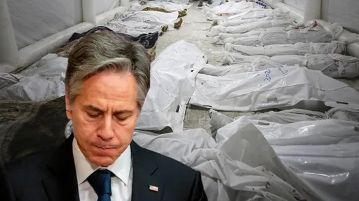 悲！加薩死亡人數破兩萬大關　布林肯籲國際也對哈瑪斯施壓