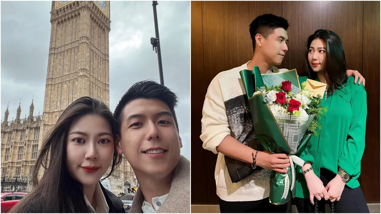 過去Ricky常與女友白姐在社群曬恩愛。翻攝自營養師Ricky臉書