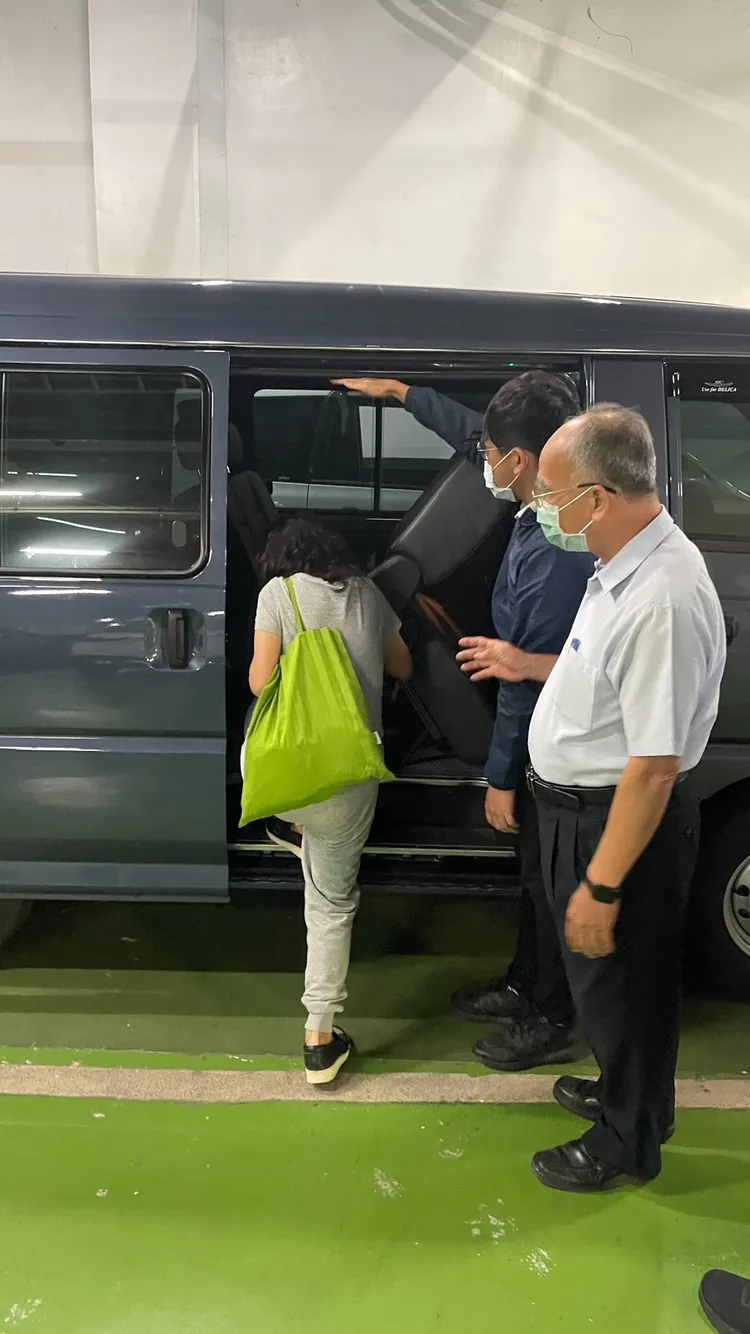 蔡女被移送至台南地院。臺南分署提供