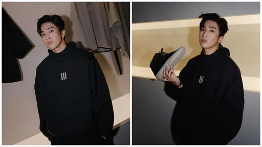 婁俊碩搶穿Fear of God x adidas全新力作 同款潮服明起開賣