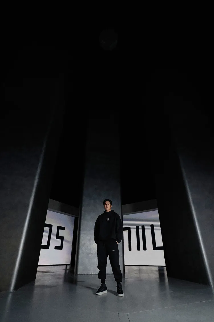 婁峻碩詮釋Fear of God Athletics新品。品牌提供