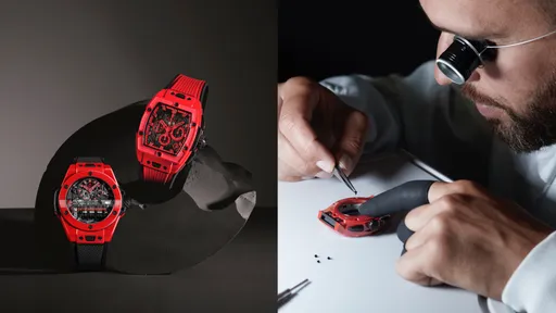 HUBLOT新年紅得喜氣又帥氣 高科技亮彩紅陶瓷秀工藝