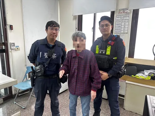 北市7旬婦榮總看病後走失　北投警巡邏發現替她找到家人
