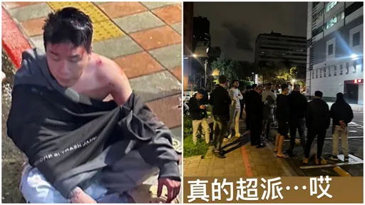 Toyz頭破血流就醫!院外大批黑衣人圍堵「超派」 超哥:他故意找碴