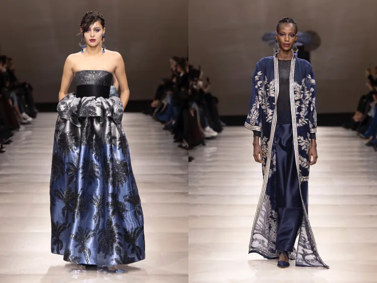 GIORGIO ARMANI 2024春夏高訂秀。品牌提供