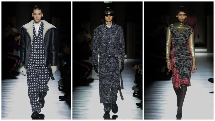 日本傳統花紋被運用到系列之中。品牌提供