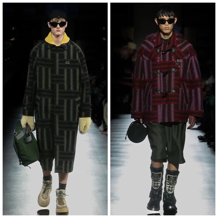 KENZO 2024秋冬男、女裝系列。品牌提供