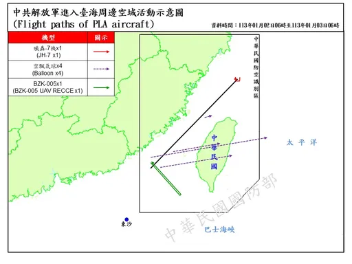 中國不演了！4空飄氣球襲台　全逾越海峽中線「3顆穿越中央山脈」
