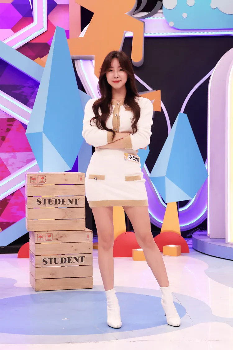 安芝儇希望再加強中文能力。中天綜合台提供