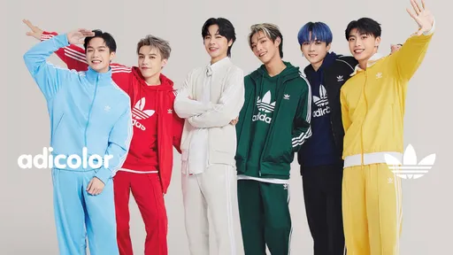 adidas Originals端繽紛復古adicolor　Ozone一換上就潮潮的～