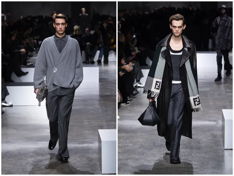 FENDI 2024秋冬男裝。品牌提供