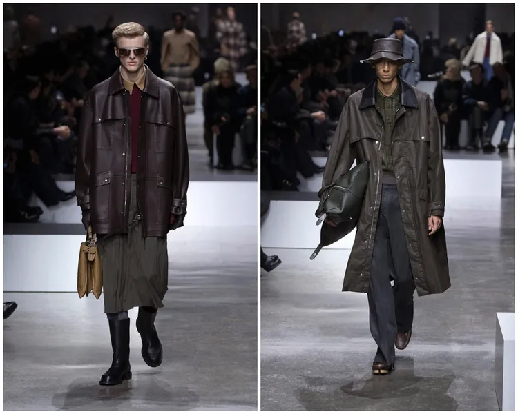 FENDI 2024秋冬男裝。品牌提供