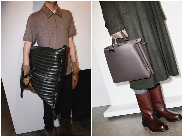 FENDI 2024秋冬男士配件。品牌提供